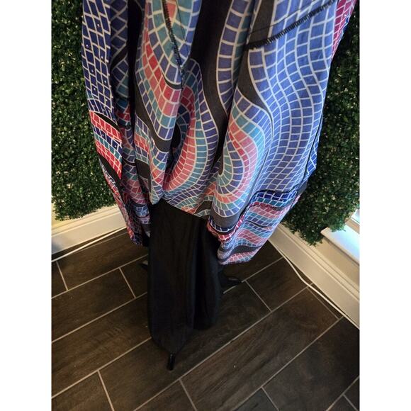 Handmade African Print Design Two-Piece Mermaid Dress Set, 14-16, New - Picture 3 of 14